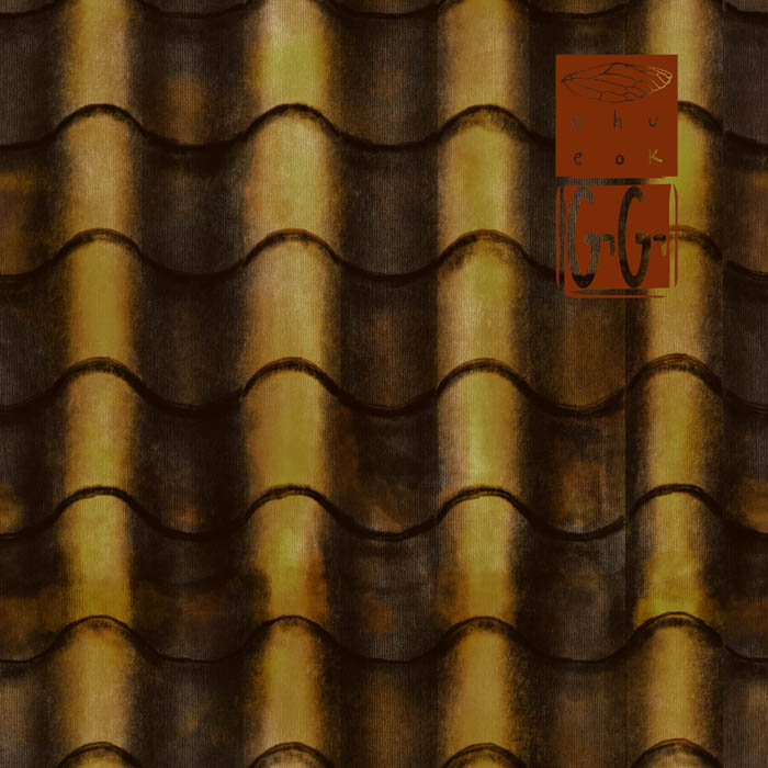 Roof Tiles - Gold