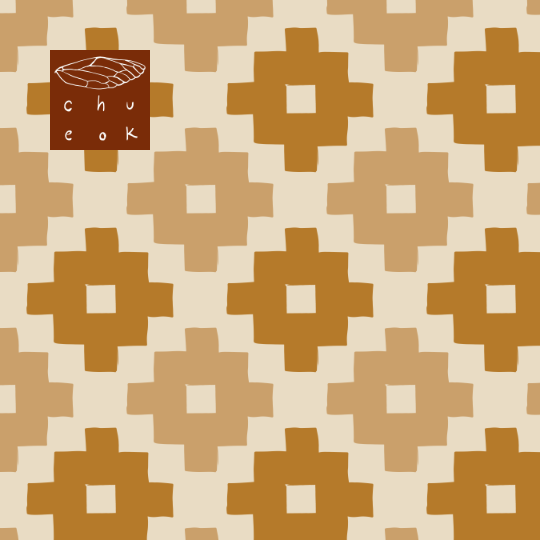 Cross Tiles - Light Gold