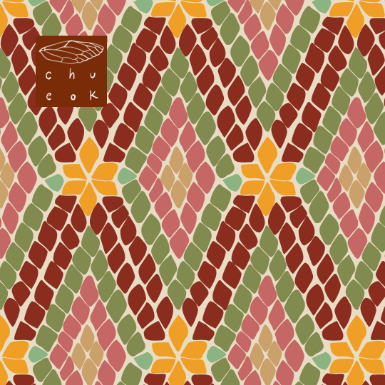 Diamond Mosaic - Pomegranate Salad