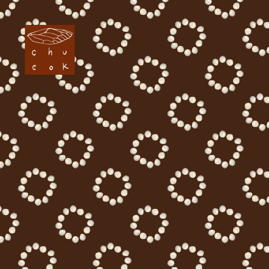 Pearl Ring - Mahogany