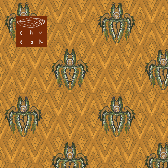 Serpahim Mosaic - Olive Leaf